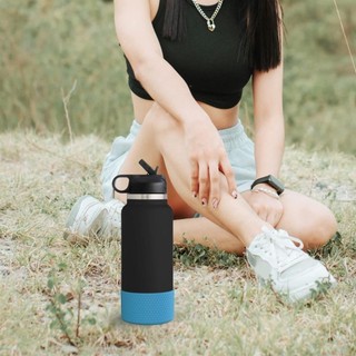 BRIGHTF66 Nắp chai, Phụ kiện cốc lục giác Tấm lót chai nước, Tấm bảo vệ cách nhiệt chống trượt bằng silicon cho Aquaflash / HydroFlask 12-40 oz