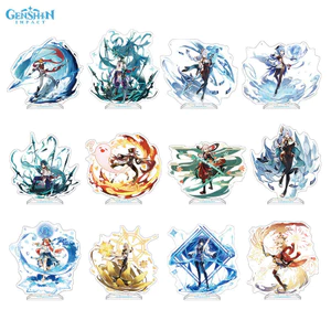 Genshin Impact wanderer Raiden Shogun Yae Miko Kaedehara Kazuha Zhongli Acrylic Đứng Trò Chơi Ngoại Vi Nhân Vật Acrylic Đứng Trang Trí Bàn Quà Tặng Sinh Nhật