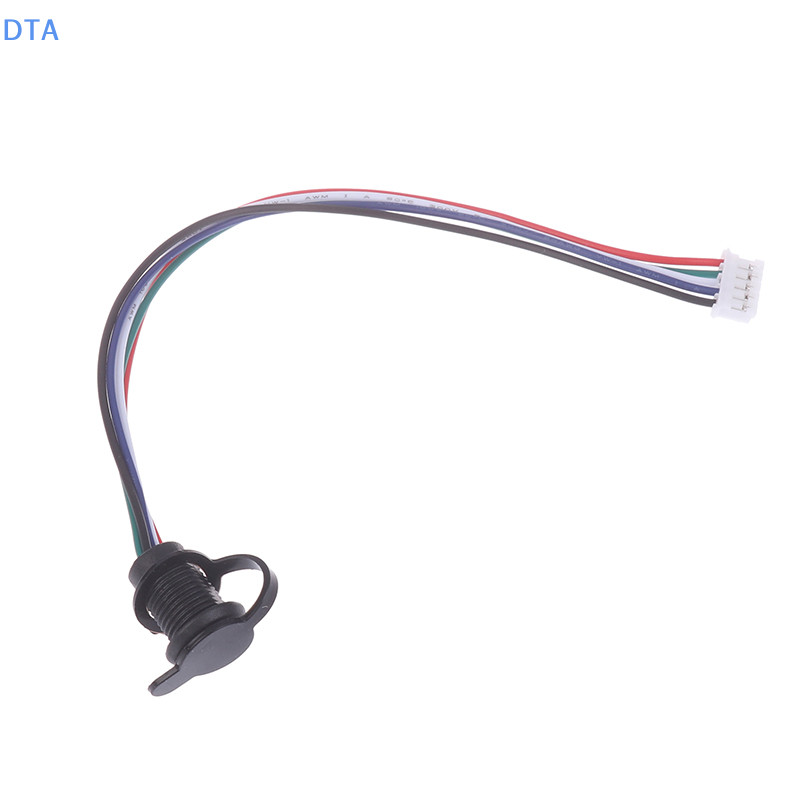 Dta 1 Ổ cắm nữ Giao diện sạc có dây hàn USB Type-C Đầu nối chống nước Nén trực tiếp Đế nữ PO