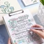 Clipboard AFTEROF, Thư mục tập tin INS Floral A4 đa chức năng, Kẹp giấy kiểm tra kim loại chất lượng cao Học sinh