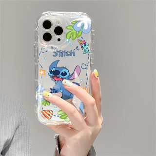 Ốp Điện Thoại Di Động Ponto Lilo & Stitch Hoạt Hình Cho IPhone 11 15 14 13 Pro Max 12 / 8se 7 Plus XS Chất Liệu Silicon Chống Thấm Nước Và Chống Sốc Covre