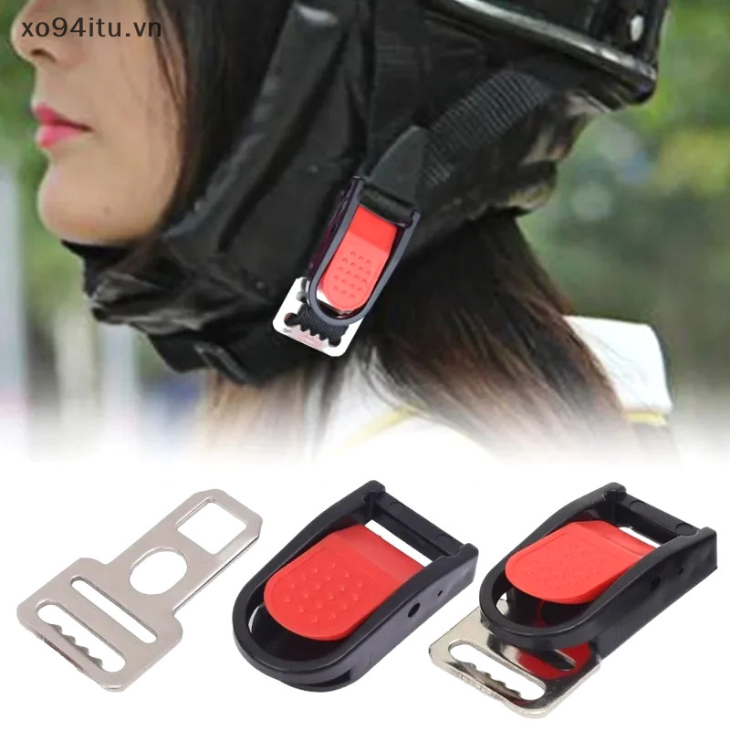 XOITU Mũ Bảo Hiểm Khóa An Toàn Phát Hành Nhanh Khóa Nhanh Chin Dây Đeo Khóa Có Thể Điều Chỉnh Mũ Bảo Hiểm Phụ Kiện VN