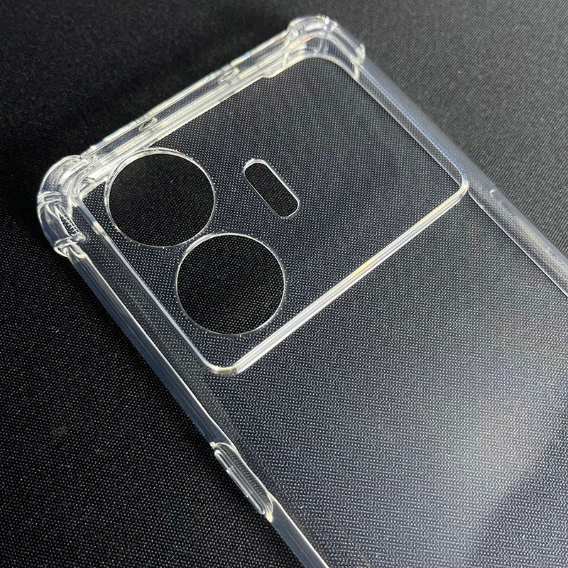 Ốp lưng Realme GT Neo 5 / 5 SE 5G trong suốt silicon chống sốc va đập viền vuông bảo vệ điện thoại bibi