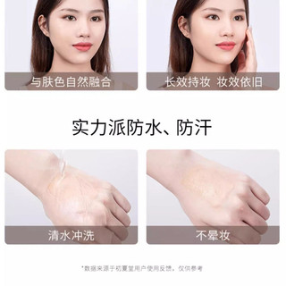 CHUXIATANG Kem che khuyết điểm Trứng nắng Bảo hiểm một cú đánh cho tàn nhang Mụn và quầng thâm Chống thấm nước Lâu trôi Không loại bỏ trang điểm