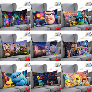 Toy Story 4 Vỏ Gối Hình Chữ Nhật In Bên Đệm Polyester Trang Trí Sofa Nhà (Không Lõi)
