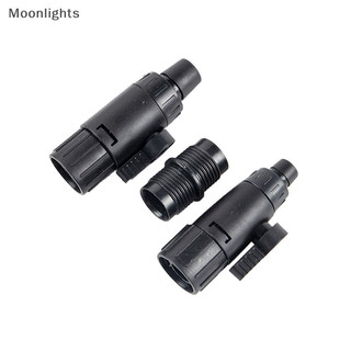 Moonlights 1 Chiếc Cá Điều Khiển Lưu Lượng Nước 12 Mm 16 Mm Bể Cá Ống Van Lọc Kết Nối Phát Hành Nhanh FIshl Dễ Dàng Lắp Đặt Adapter EN