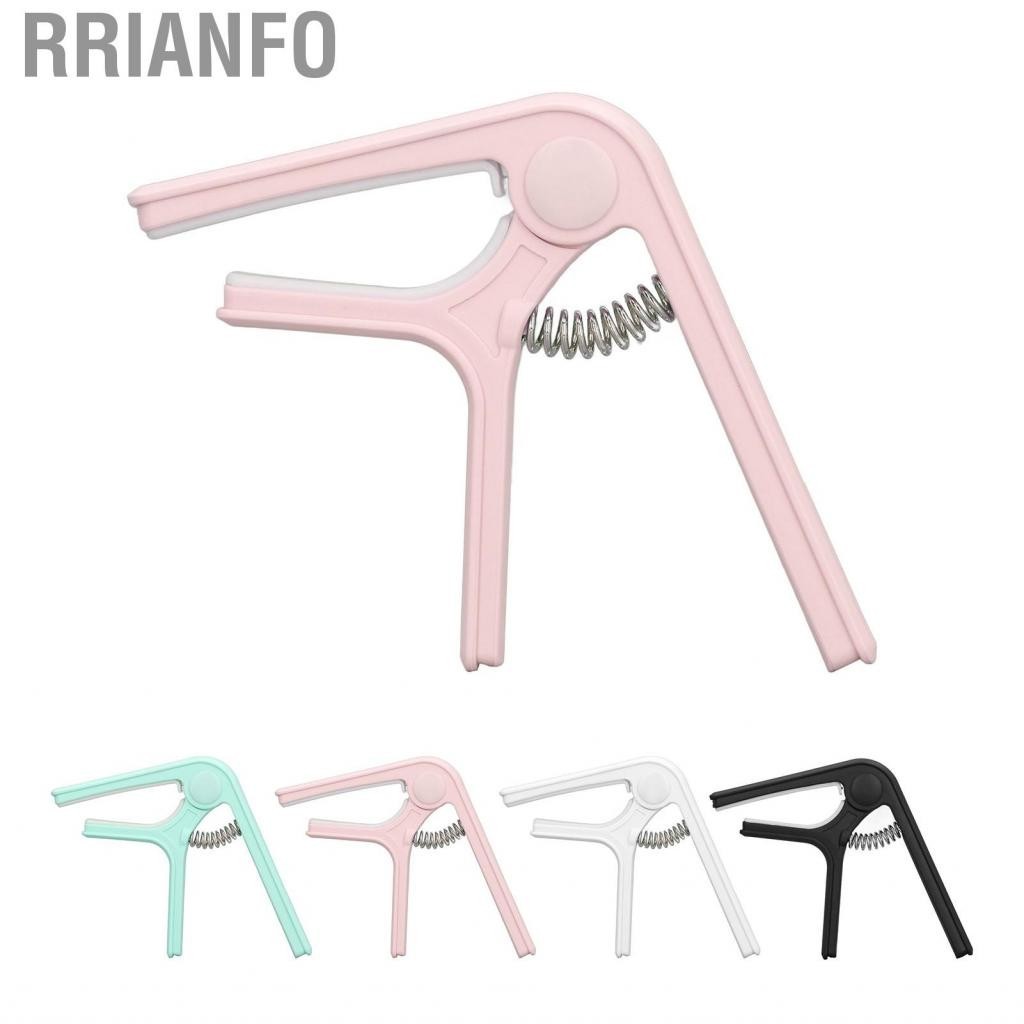 Rrianfo Acoustic Guitar Capo  Even Pressure Easy Operation for Practice