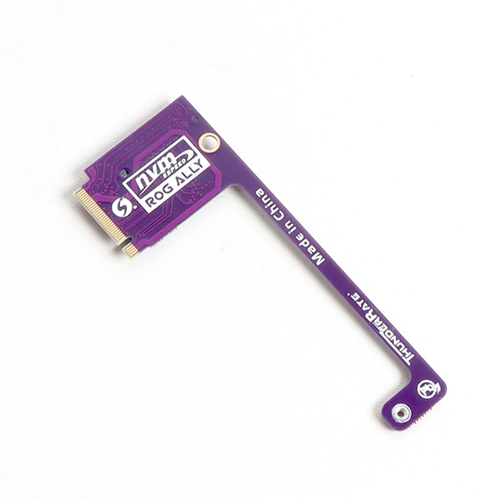 Jeyi PCI-E4.0 cho bảng chuyển tiền cầm tay Rog Ally 90° Thẻ chuyển đổi bộ chuyển đổi độ M2 được sửa đổi cho ổ cứng M.2 NVME 2280