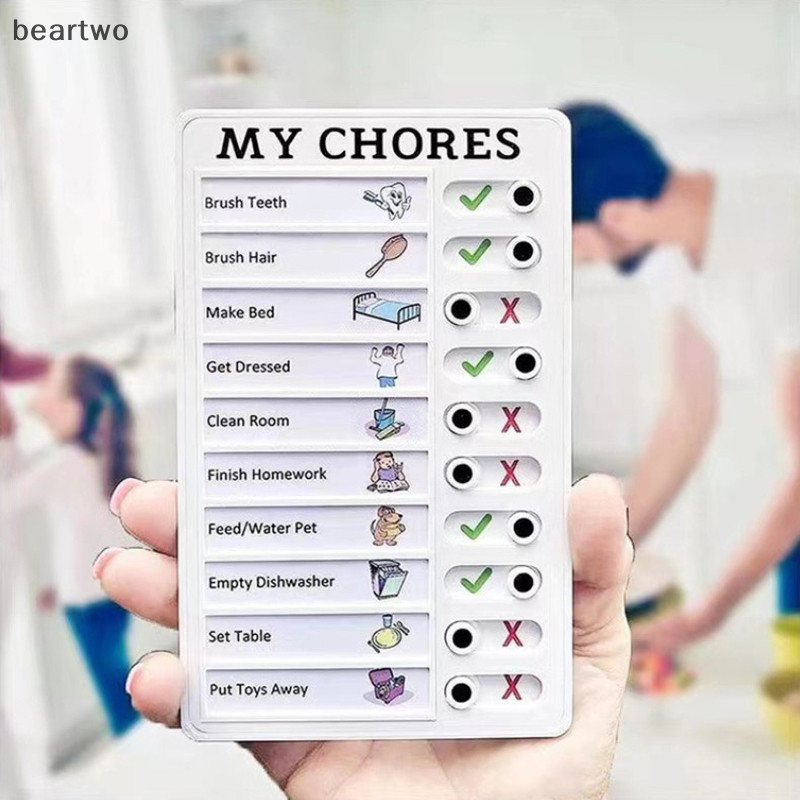 < Beartwo > Bảng nhựa treo tường kế hoạch hàng ngày dành cho sinh viên k Bảng đẹp