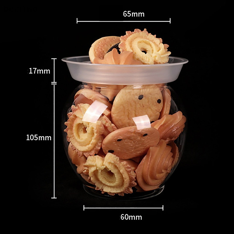 < Beartwo > 500ml Sauerkraut Lọ Bảo Quản PET Trà Sữa Cốc Uống Nước Chai Di Động Đẹp