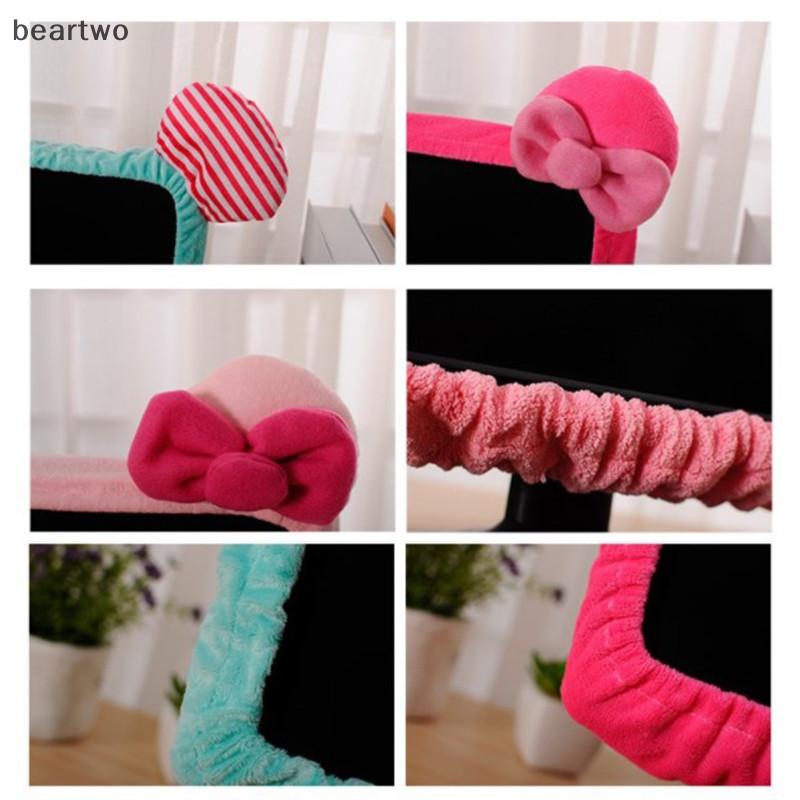 < Beartwo > Màn hình máy tính xách tay chống bụi dễ thương Vỏ bảo vệ trang trí Đẹp