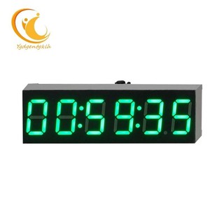 Đồng hồ 6 Bit 0,36 Inch Đồng hồ điện tử kỹ thuật số LED W Mô-đun hiển thị thứ hai Tắt nguồn Điều chỉnh độ sáng bộ nhớ