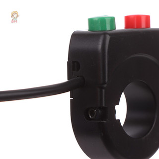 Công tắc động cơ TWE Phụ kiện sửa đổi tín hiệu rẽ Xe máy ATV 22mm Tay lái còi và đèn pha Nút kết hợp VN
