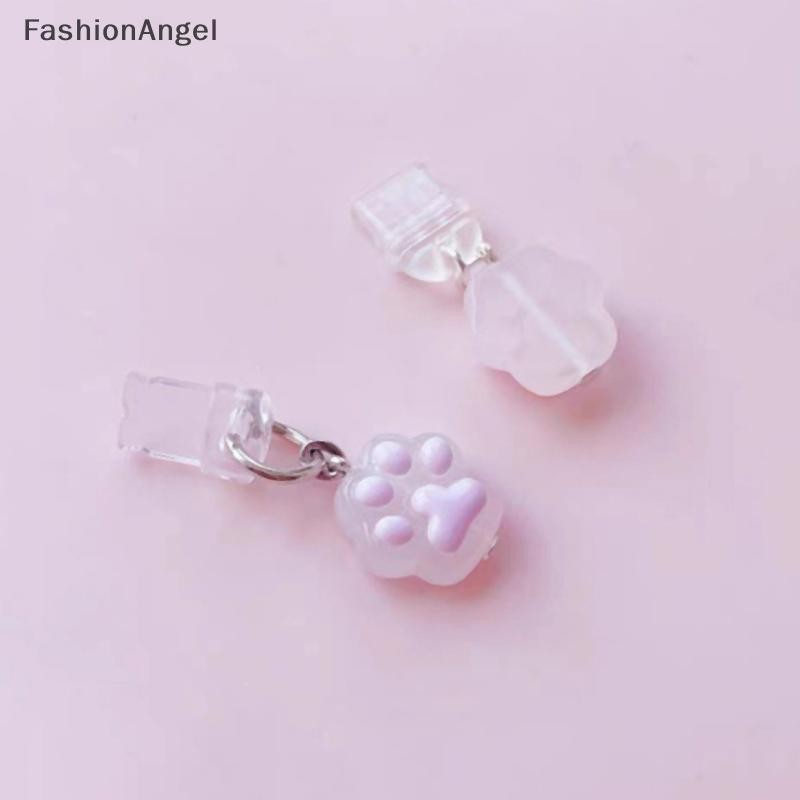 FashionAngel Điện Thoại Bụi Cắm Móng Vuốt Dễ Thương Phụ Kiện Điện Thoại Mặt Dây Chuyền Trang Trí Cho Giao Diện Sạc TypeC VN