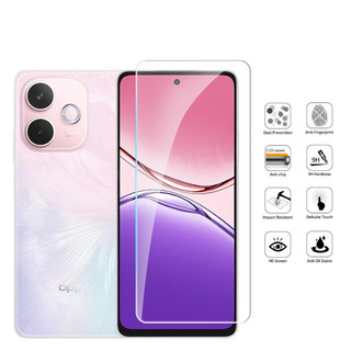 Phim Kính Cường Lực Cho Oppo A5 Pro OPPO A5Pro A5 A5X A6C A6 4G 5G 2025 Bảo Vệ Màn Hình Camera Sau Ống Kính Bảo Vệ Full Cover Phim Trước