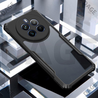 Dành Cho Realme 13 12 Pro + 5G Plus 13 5G Ốp Lưng Chống Sốc Gia Cố Cạnh Lưng Trong Suốt Vỏ Cứng DAGE