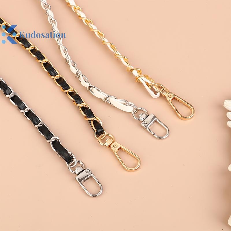 Kudosation 120cm Ví Dây Xích Đeo Ngang Túi Xách Dây Xích Thay Thế Da Túi Đeo Vai Dây Xích Diy Nữ Cô Gái Túi Một Phần Phụ Kiện
