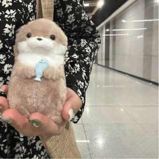 Gấu Bông Rái Cá Thú Nhồi Bông Đáng Yêu Vô Tri Cute Mẫu Hotrend NGÓI HOME - GB03