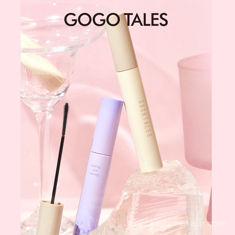 Mascara GOGO TALES, lâu trôi, uốn cong, chống lem, làm nền cho lông mi 0JBK