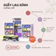 Hộp 100 Khăn lau kính nano chống bám hơi nước, Giấy lau kính mắt chống sương mù mồ hôi