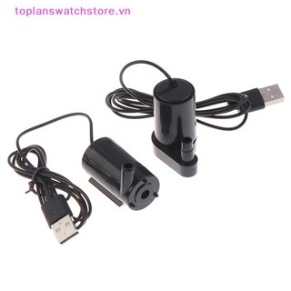 Toplanswatchstore DC5V USB Máy bơm động cơ không chổi than có độ ồn thấp 3L / phút Máy bơm nước chìm VN