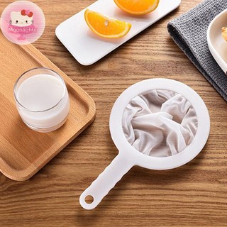 Moonlights Có Thể Tái Sử Dụng Nylon Siêu Mịn Lọc Lưới Lọc Thìa Sàng Sữa Đậu Nành Cà Phê Thực Phẩm Lọc Nhà Bếp Rây 100 200 400 Lưới EN