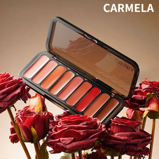 CARMELA  Tấm son môi Tấm bảng chín màu mờ