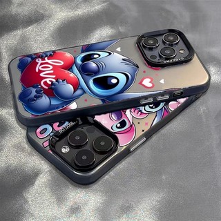 Phim Hoạt Hình Disney Dễ Thương Stitch Dành Cho Tecno CAMON 30S 30 POP9 Spark GO1 30C 10Pro 8c 9 6Go 10 10C 20 20C Matte Lens Bảo Vệ Mạ Vỏ Điện Thoại