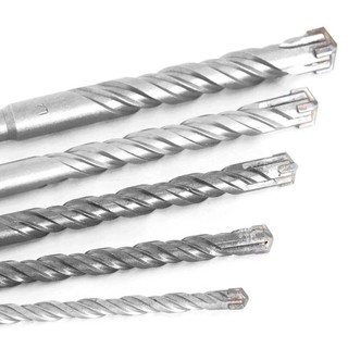 ARTISANU Mũi khoan bê tông SDS Plus 5/6/7/8/10/12mm, đầu tròn, dài 110mm/160mm, bộ 4 mũi cho gạch tường, dùng búa điện