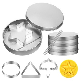 4 Đường Khuôn Bánh Quy Kẹo Bánh Quy Khuôn Sugar Game bộ Hàn Quốc Tổ Ong CookiesGame Bộ Mực Người Hâm Mộ Truyền Hình Hàn Quốc Và Trẻ Em thép không gỉ kim loại hợp kim nhỏ gọn dễ sử dụng