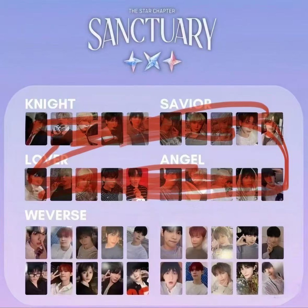 Txt The Star Chapter: Album WVS SANCTUARY Ver