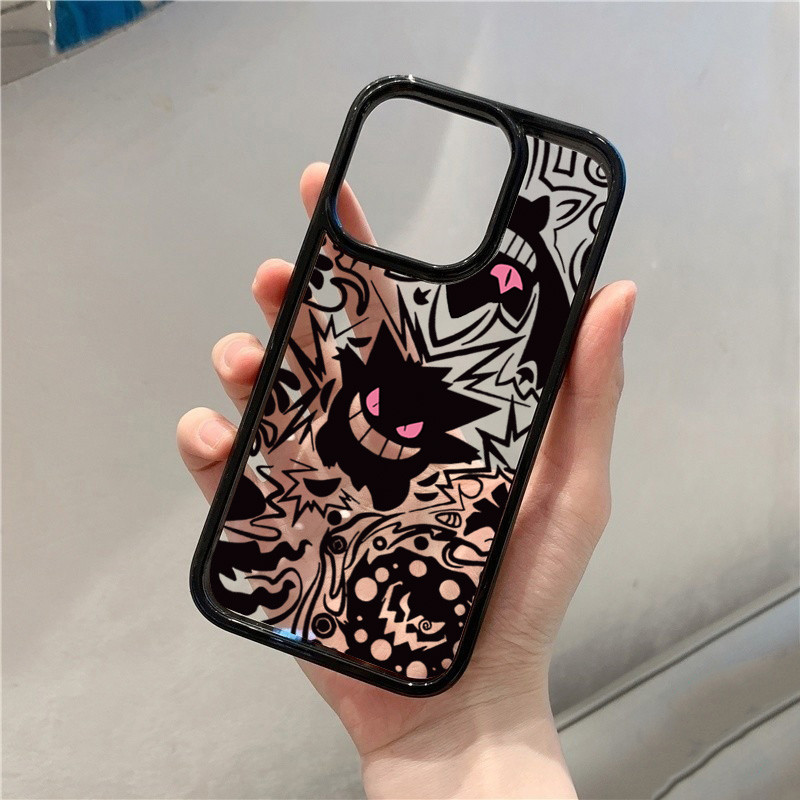 Vỏ Tương Thích Cho Redmi Note 14 13 Pro Plus 5G 12 11 Poco M6 X6 Pro 4G X5 C65 Redmi 14C 13C 13 12 10 Anime Gengar Vỏ Chống Sốc Cứng Trong Suốt