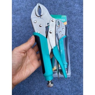 Combo 3 Kìm Bấm Miệng Cong 10inch 250mm GF Tay Bọc Chống Trượt