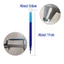 Bút xóa được DELMER, Thanh nạp lại có thể xóa được 0,7mm 0,5mm dung tích lớn, Đồ dùng học tập Nhiều màu Xanh đen mịn Bút Gel viết tay cầm nạp lại