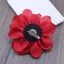JVSUB Floral Corsage, Trâm hoa trà Satin nhiều lớp 12cm, Kẹp tóc nữ Thời trang Pháp Phụ kiện váy phù hợp