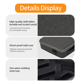 Dành Cho DJI RS 4 Gói Sắp Xếp BagRipin Cầm Tay Ổn Định Túi Đeo Vai, Hộp Đựng, Giảm Sốc, Bảo Vệ Thả, Phụ Kiện