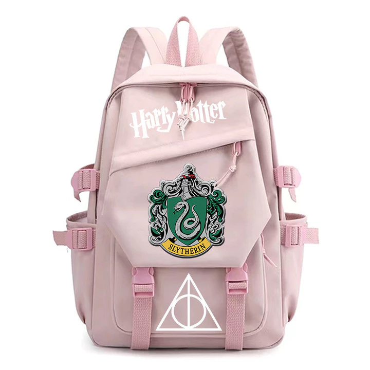 Ba lô Harry Potter mới thời trang ba lô nam nữ in ba lô học sinh ba lô vải Ba lô đi học Ba lô đi học – 4