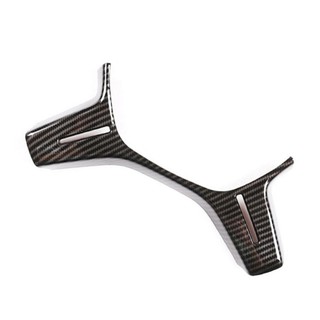 Lookshow Kết Cấu Sợi Carbon Nội Thất Ô Tô Vô Lăng Bảng Khung Bao Viền Cho Xe Mercedes Benz C E ML GL Class W204 W212 X166 U3W6