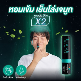 [VỈ 6 ỐNG] Hít Thông Mũi Peppermint Black Mint Field Thái Lan