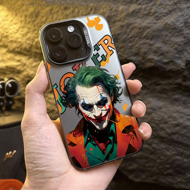 Ốp Lưng Cho Xiaomi Mi 11 Lite 5G 14 13T 13 12T 12 Poco M6 X6 X5 Pro F5 Hợp Thời Trang Chú Hề Người IMD Matte Bìa Cứng