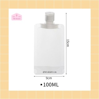 Túi chiết mỹ phẩm du lịch 30ml/50ml/100ml đựng dầu gội, sữa tắm, kem dưỡng tiện lợi