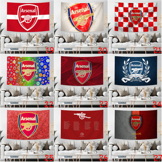 Câu Lạc Bộ Bóng Đá Arsenal Logo Tường Tấm Thảm Polyester Có Kẹp Treo Tường Tấm Thảm Trang Trí Nhà Cửa Quà Tặng