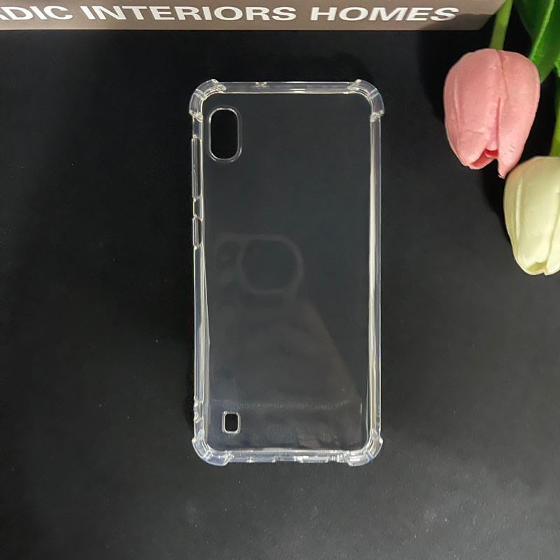 Ốp lưng Samsung A10, A10S silicon trong suốt dẻo cao cấp chống sốc va đập viền cạnh vuông bảo vệ đt