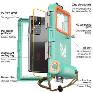 Ốp điện thoại chống nước bảo vệ lặn dưới nước mùa hè 15M cho iPhone 17 Air 16 15 14 Plus 13 12 11 Pro XS Max X XR 8 7 6S 6 Plus