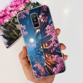 Dành Cho Samsung Galaxy A6 + (2018) / A6 (2018) Ốp Lưng Samsung A 6 A6 Plus 2018 SM-A605G A605F A600F A600G Vỏ Điện Thoại TPU Silicon Mềm Sơn Thời Trang