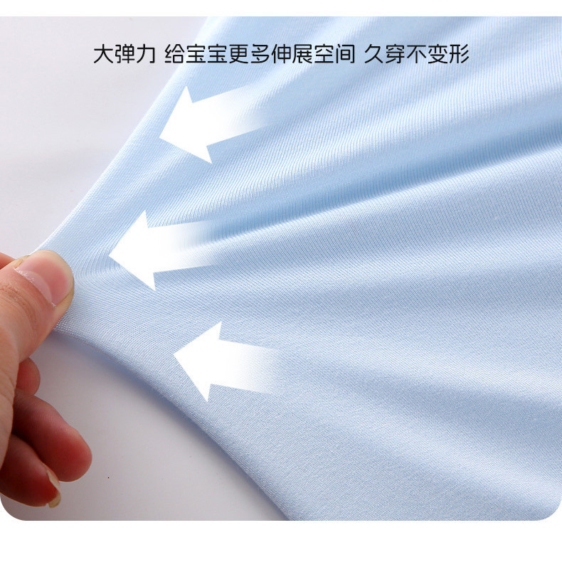 Trẻ Em Tay Ngắn Loungewear Phù Hợp Với 100-180 Kích Thước Mùa Hè Mỏng Phong Cách Ice Drape Áo Thun Tay Ngắn Phong Cách Mới Trẻ Em Cha Mẹ-Con Bộ Đồ Hai Mảnh RVAK