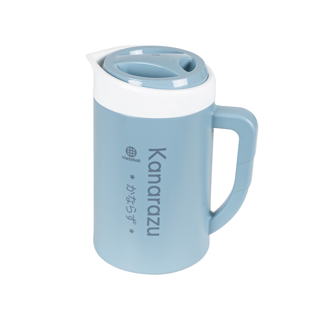 ca giữ nhiệt 1.5L cà mèn giữ nhiệt bằng nhựa PP hàng Việt Nhật 6101  bình nước nhựa  aladanh-net-vn