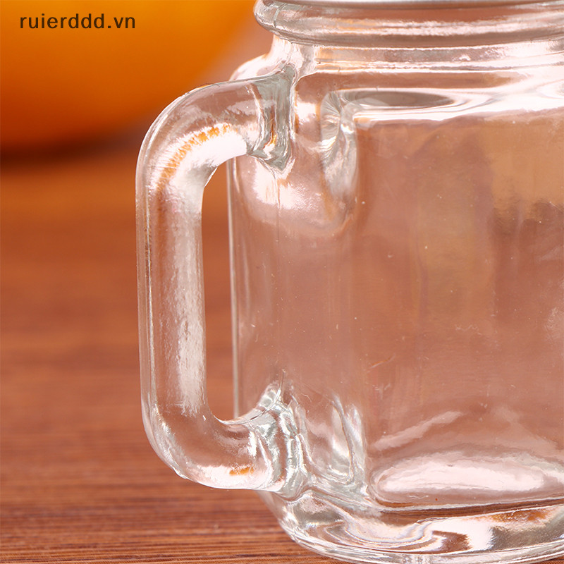 # MỚI # 1Pc 40ml Jam Honey Jar Chai nước ép sữa cà phê chống rò rỉ di động có nắp tại nhà Tiệc Bar Vodka Spirits Shot Glass.