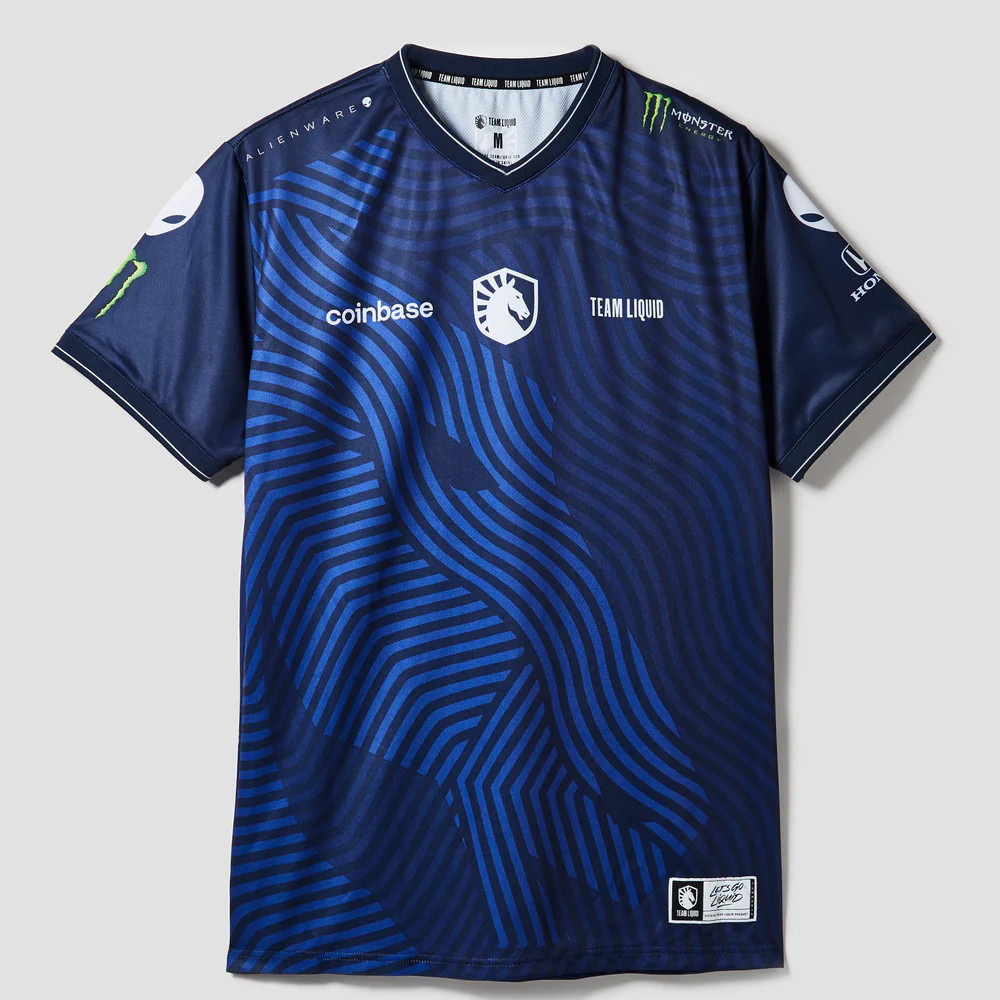 2024 TEAM LIQUID Esports Line of Men 's ROUND Neck Áo thun nam, TEAM ...