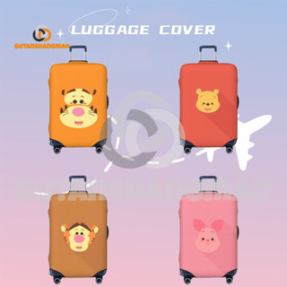 Disney Winnie the Pooh Hành Lý Có Thể Giặt Được Vali Bảo Vệ Chống Trầy Xước Vali Phù Hợp Với 18-32 Inch